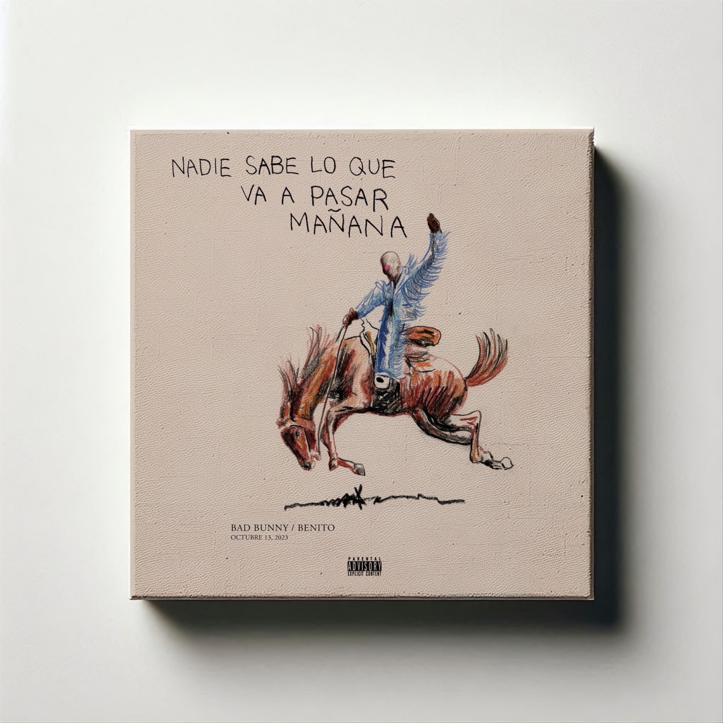 Lienzo Nadie Sabe Lo Que Va a Pasar Mañana