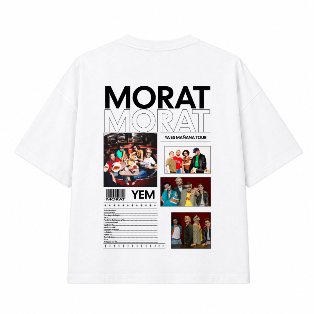 2x1 Camisetas Morat Blancas | Collage