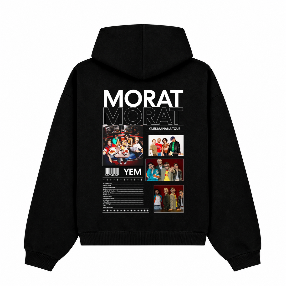 Sudadera Morat Negra | Collage