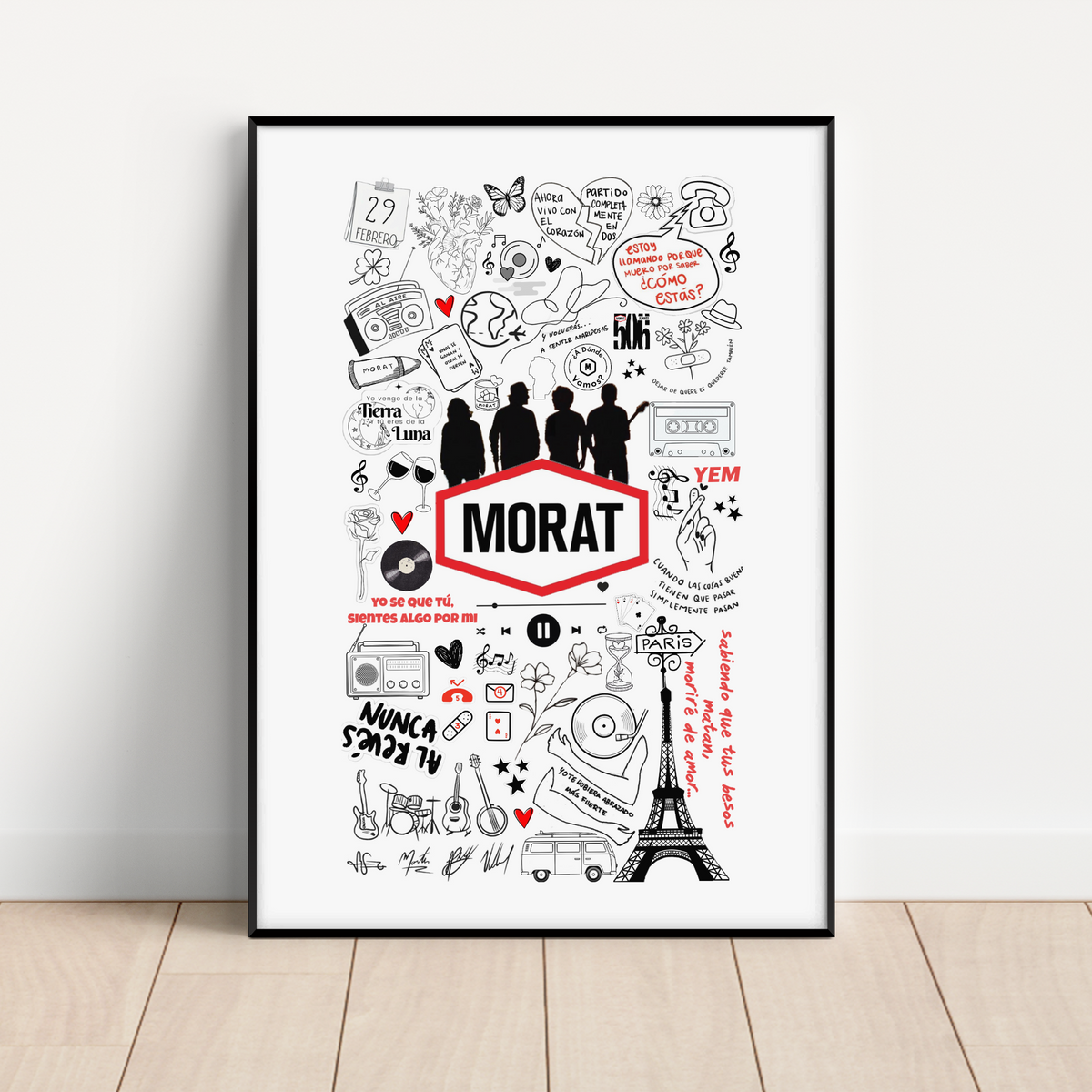 Cuadro Morat - Stickers