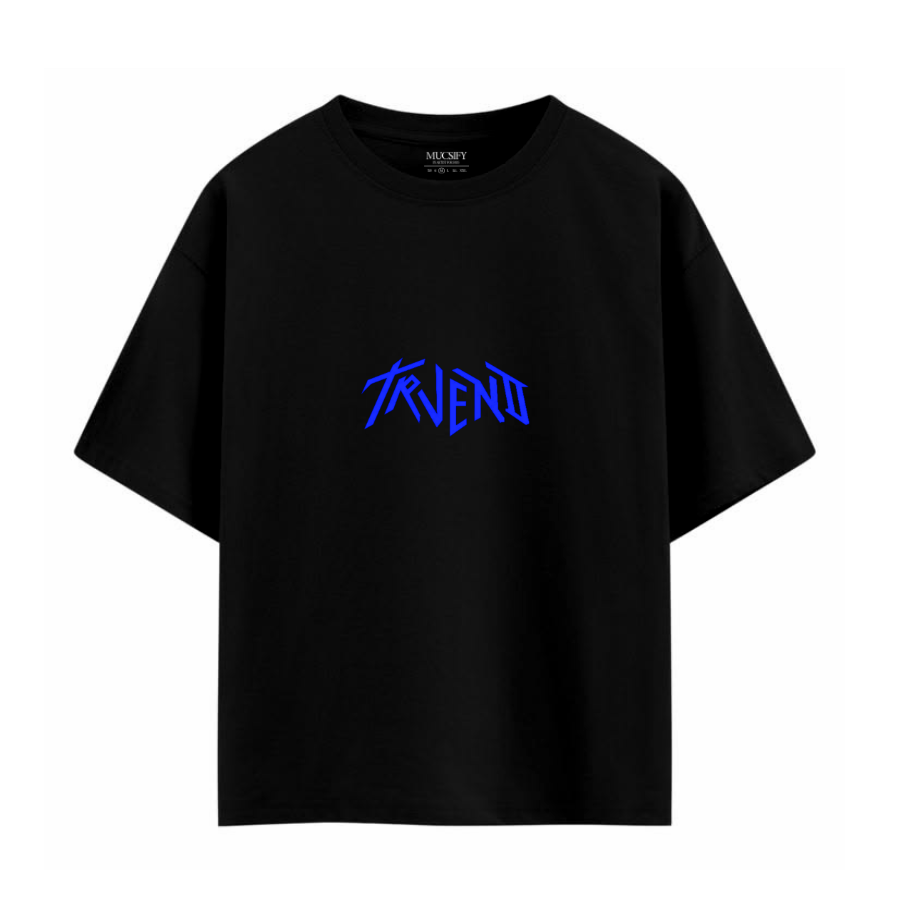 Camiseta Trueno Negra | Turr4zo Tour Azul
