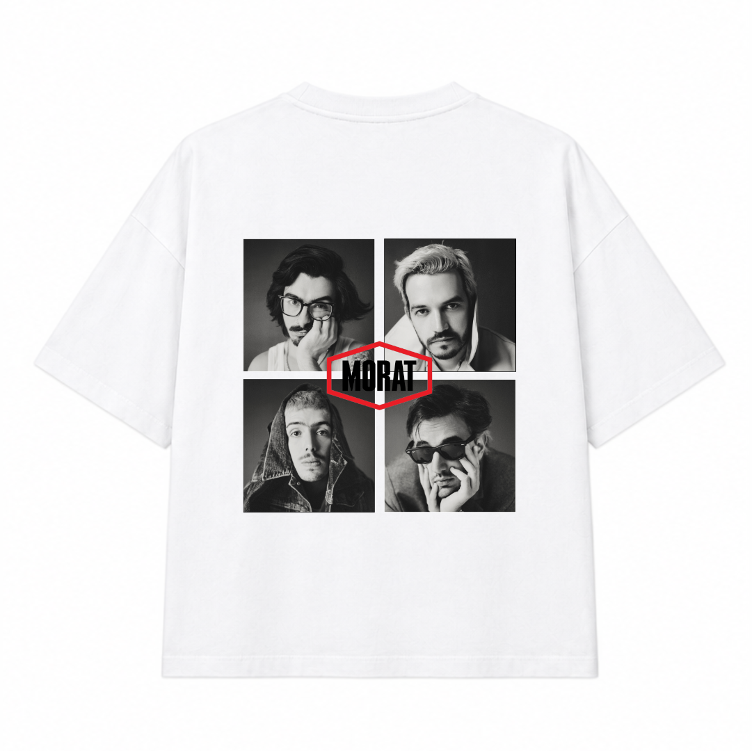 2x1 Camisetas Morat Blancas | Iconic