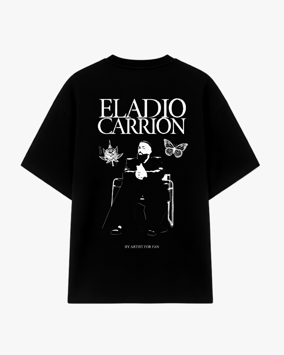 Camiseta Negra Eladio Carrion