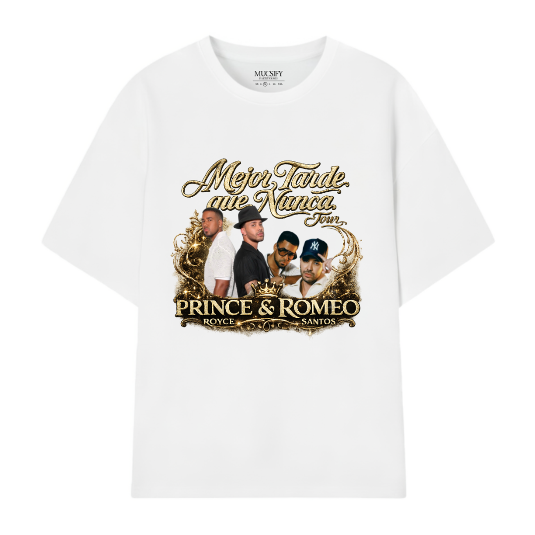 Camiseta Prince Royce y Romeo Santos 2