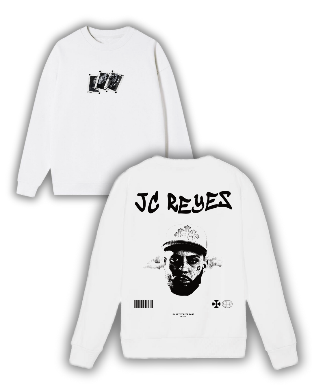Sudadera Blanca JC Reyes