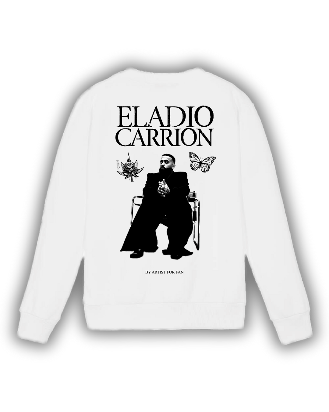 Sudadera Blanca Eladio Carrion