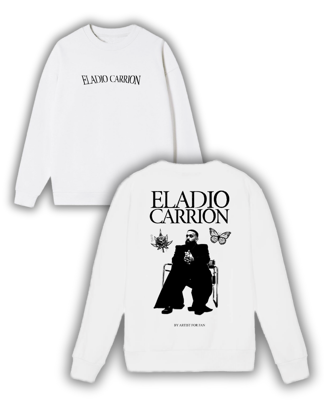 Sudadera Blanca Eladio Carrion