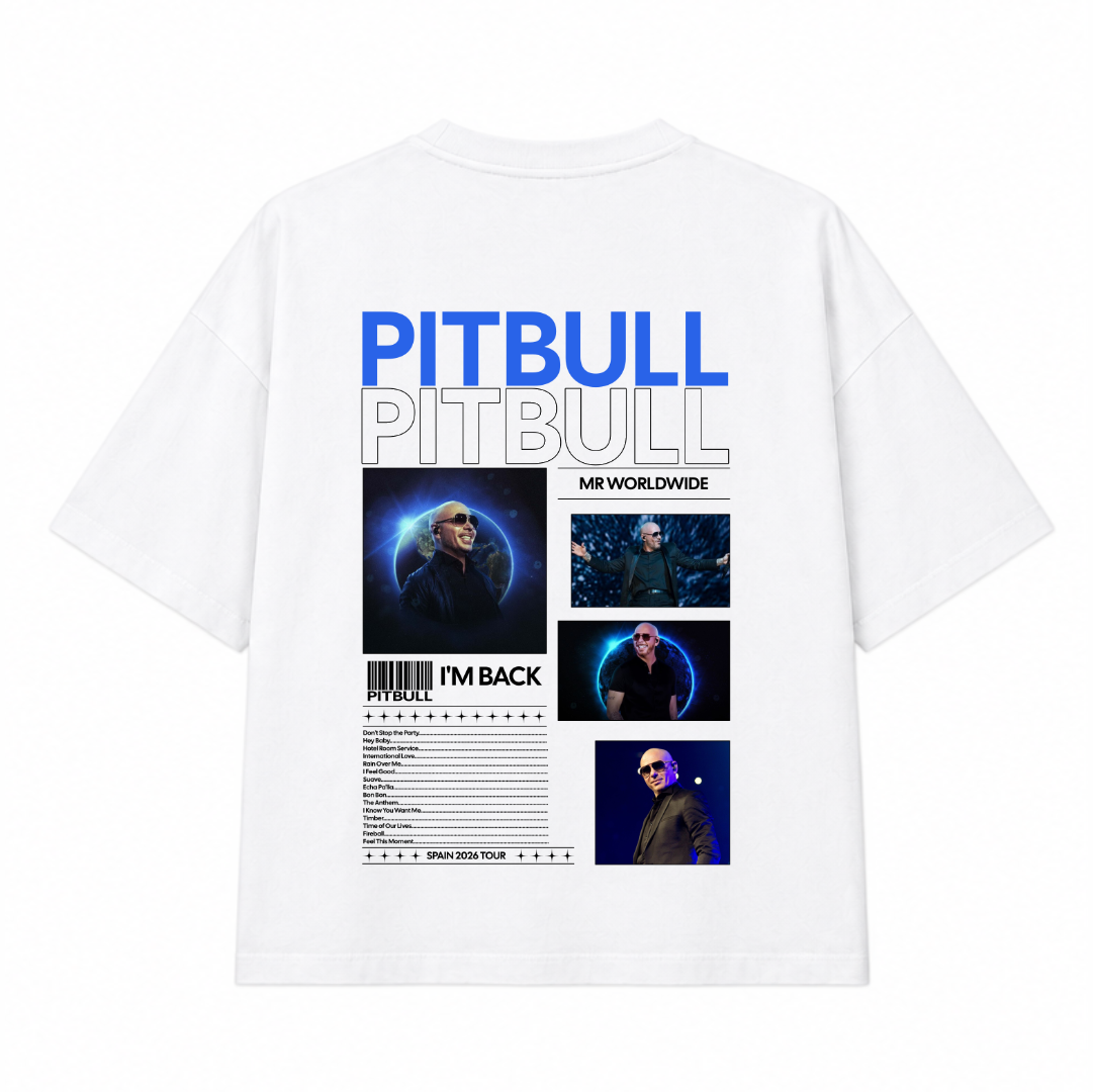 2x1 Camisetas Pitbull Blancas | Collage