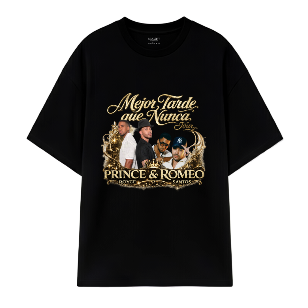 Camiseta Prince Royce y Romeo Santos 2