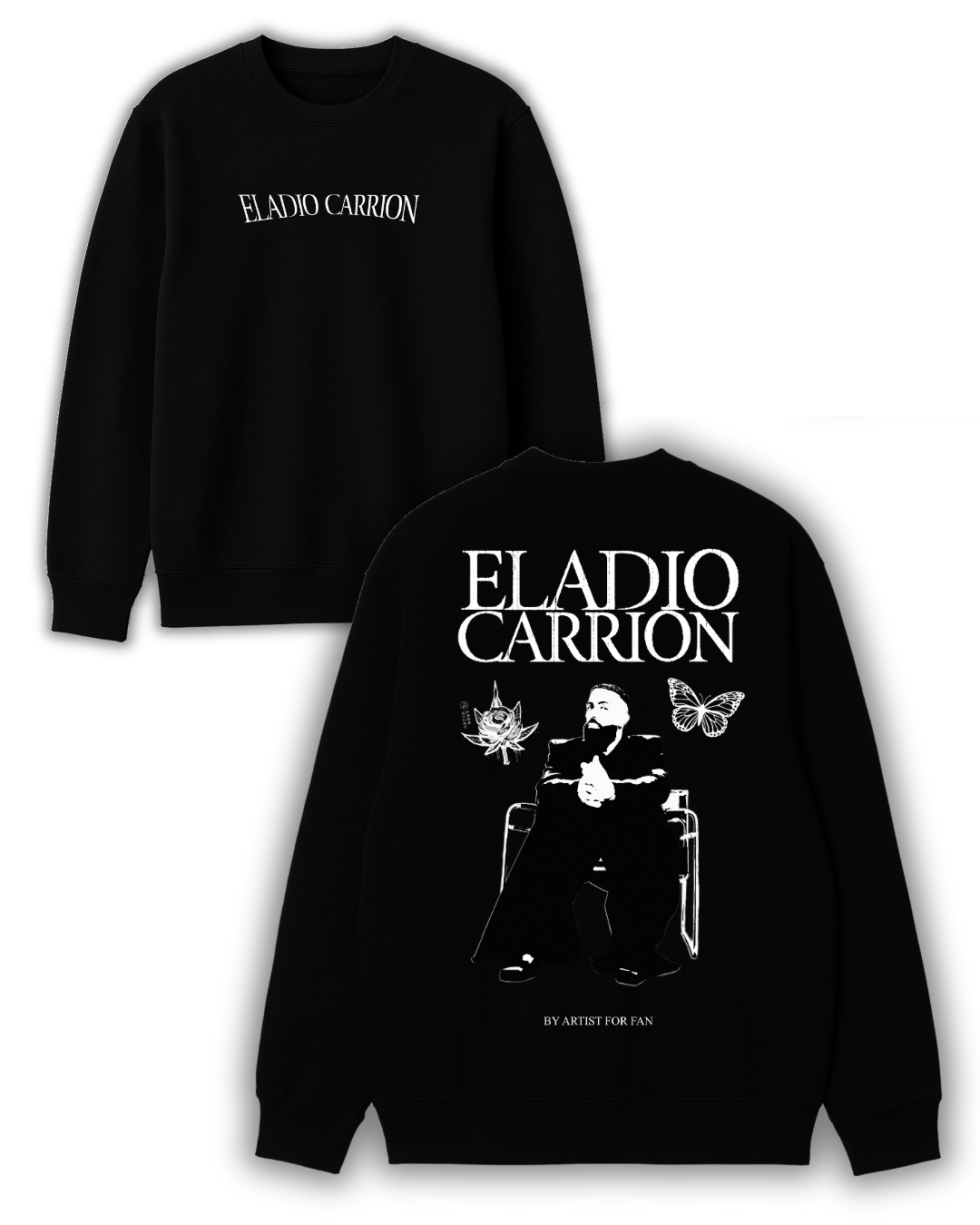 Sudadera Negra Eladio Carrion