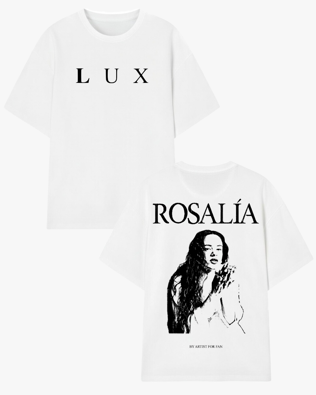 Camiseta Blanca Rosalía