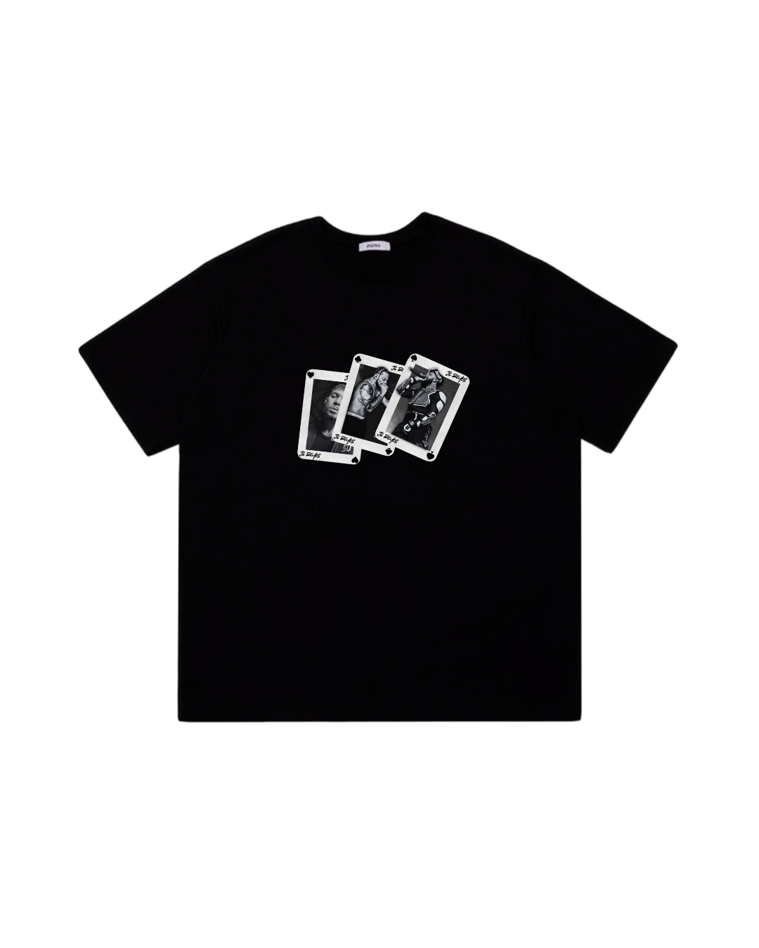 Camiseta Cartas Negra JC Reyes