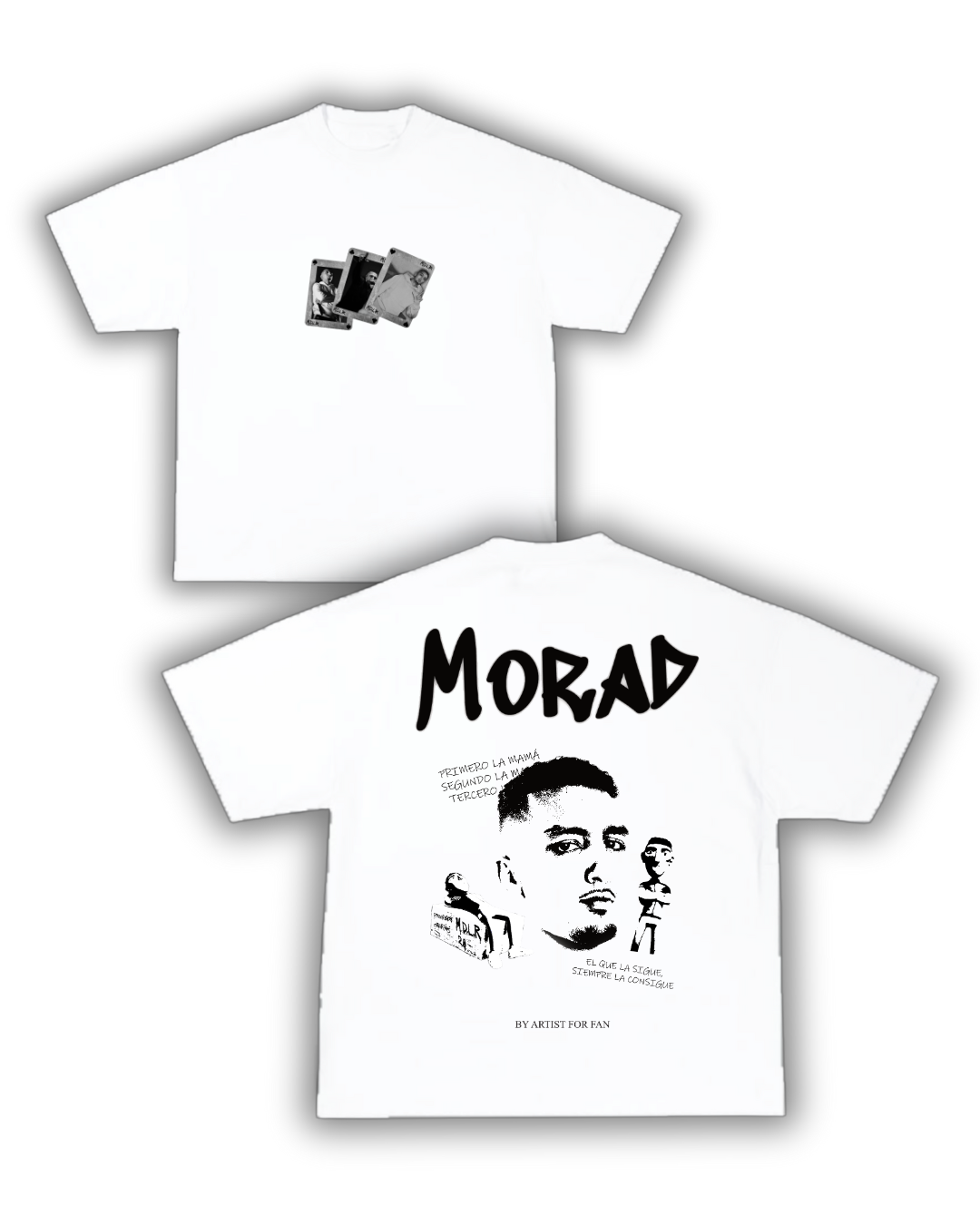 Camiseta Blanca Morad
