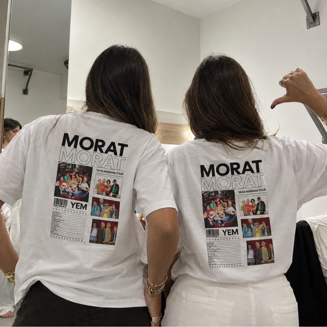 2x1 Camisetas Morat Blancas | Collage