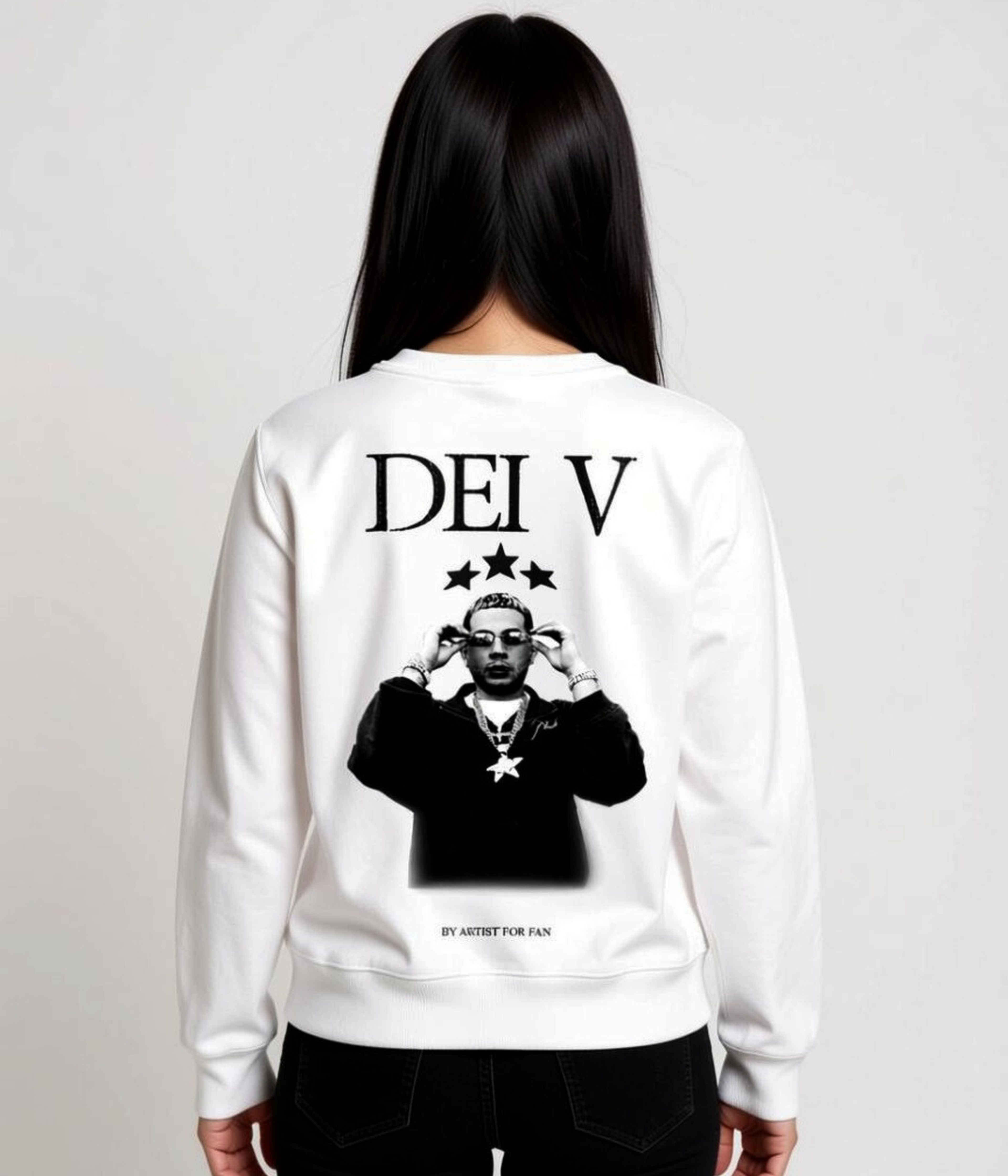 Sudadera Blanca Dei V