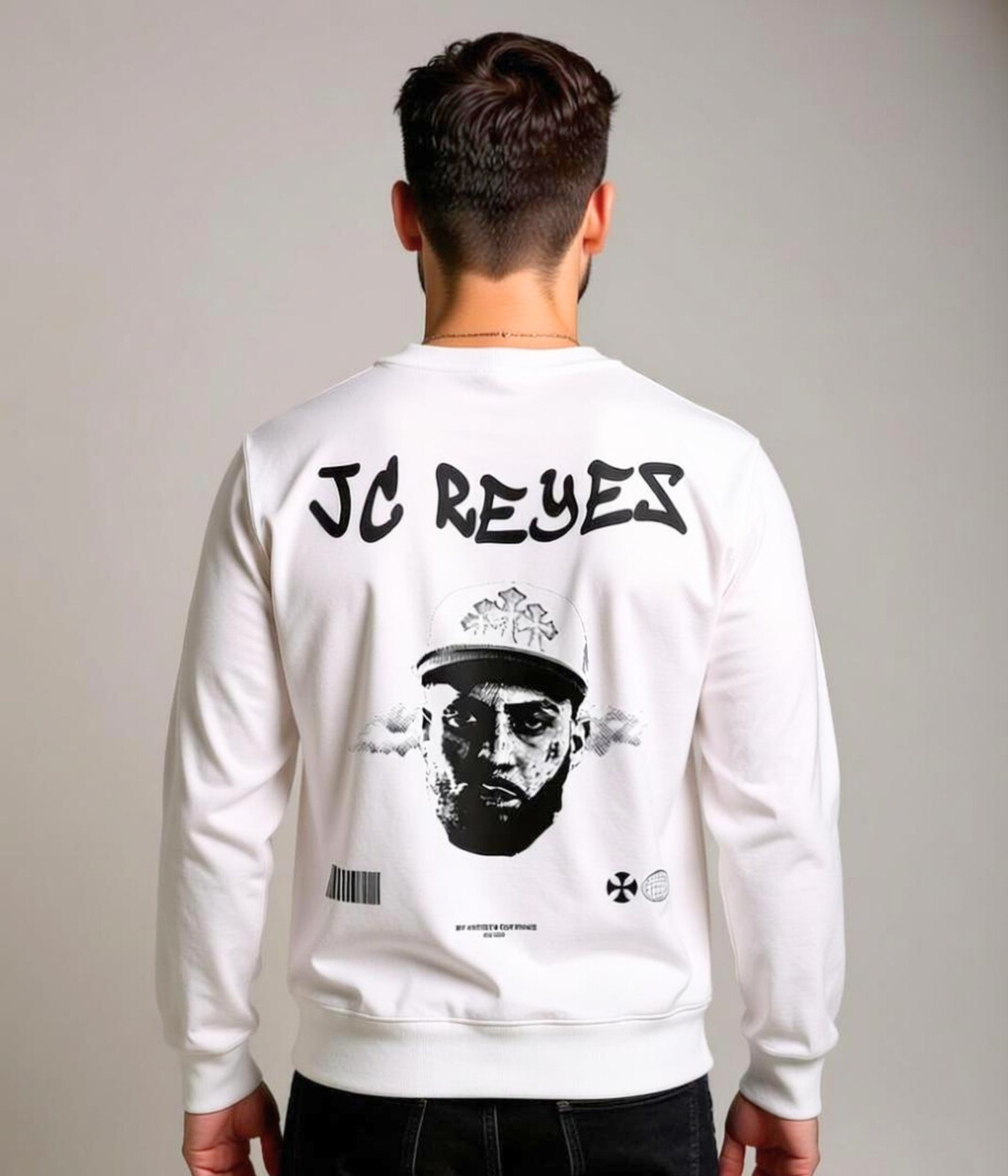 Sudadera Blanca JC Reyes