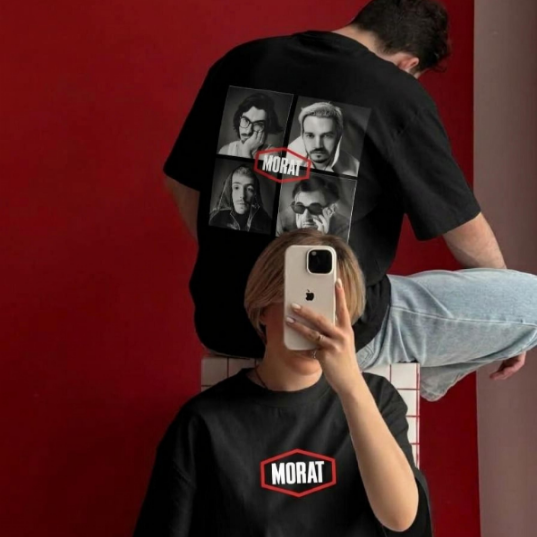 2x1 Camisetas Morat Negras | Iconic