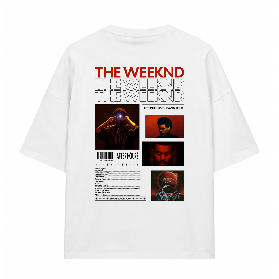 Camiseta The Weeknd - Collage
