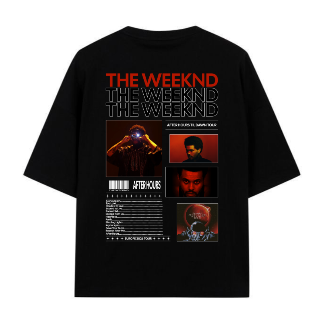 Camiseta The Weeknd - Collage