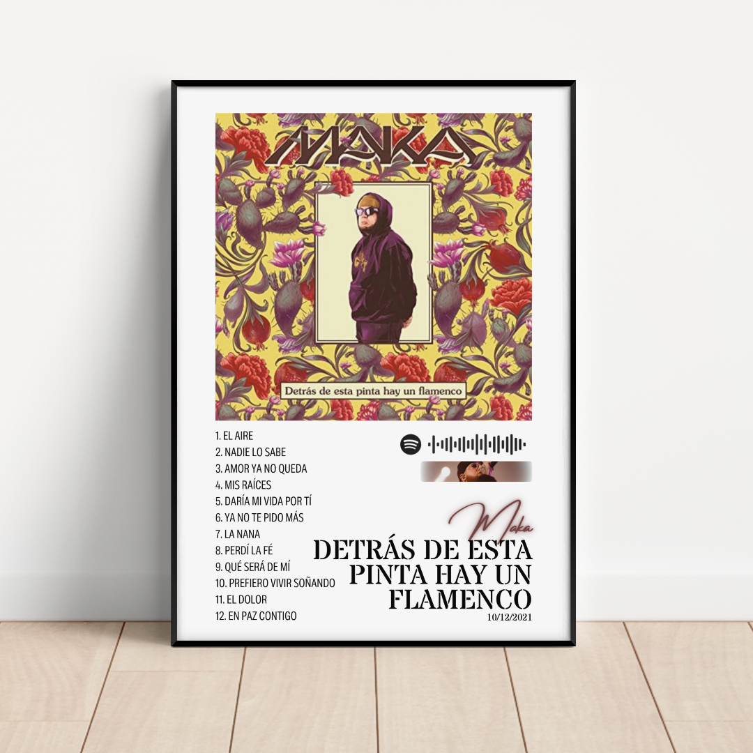 Detrás de esta pinta hay un flamenco