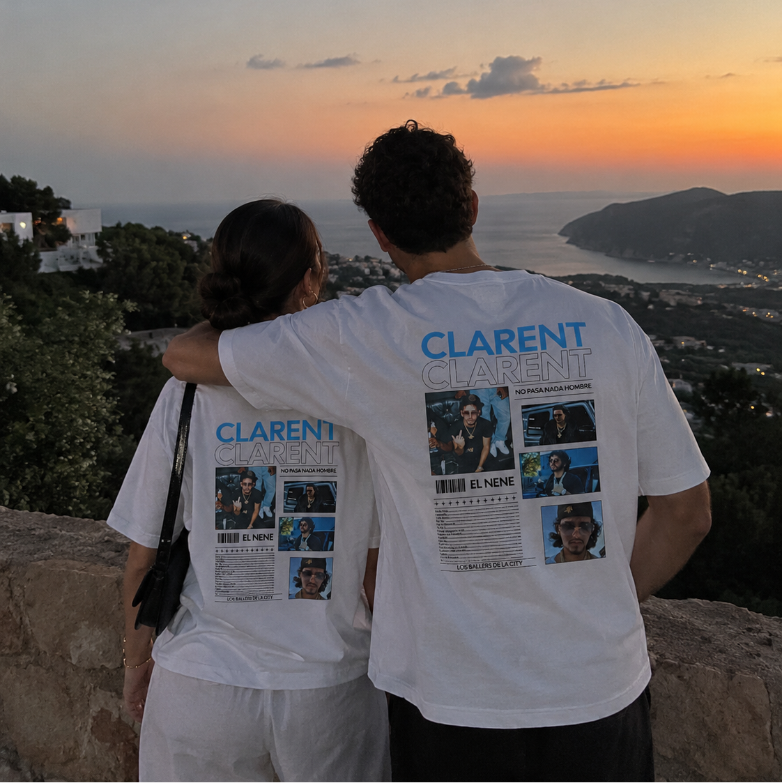 2x1 Camisetas Clarent Blancas| Collage