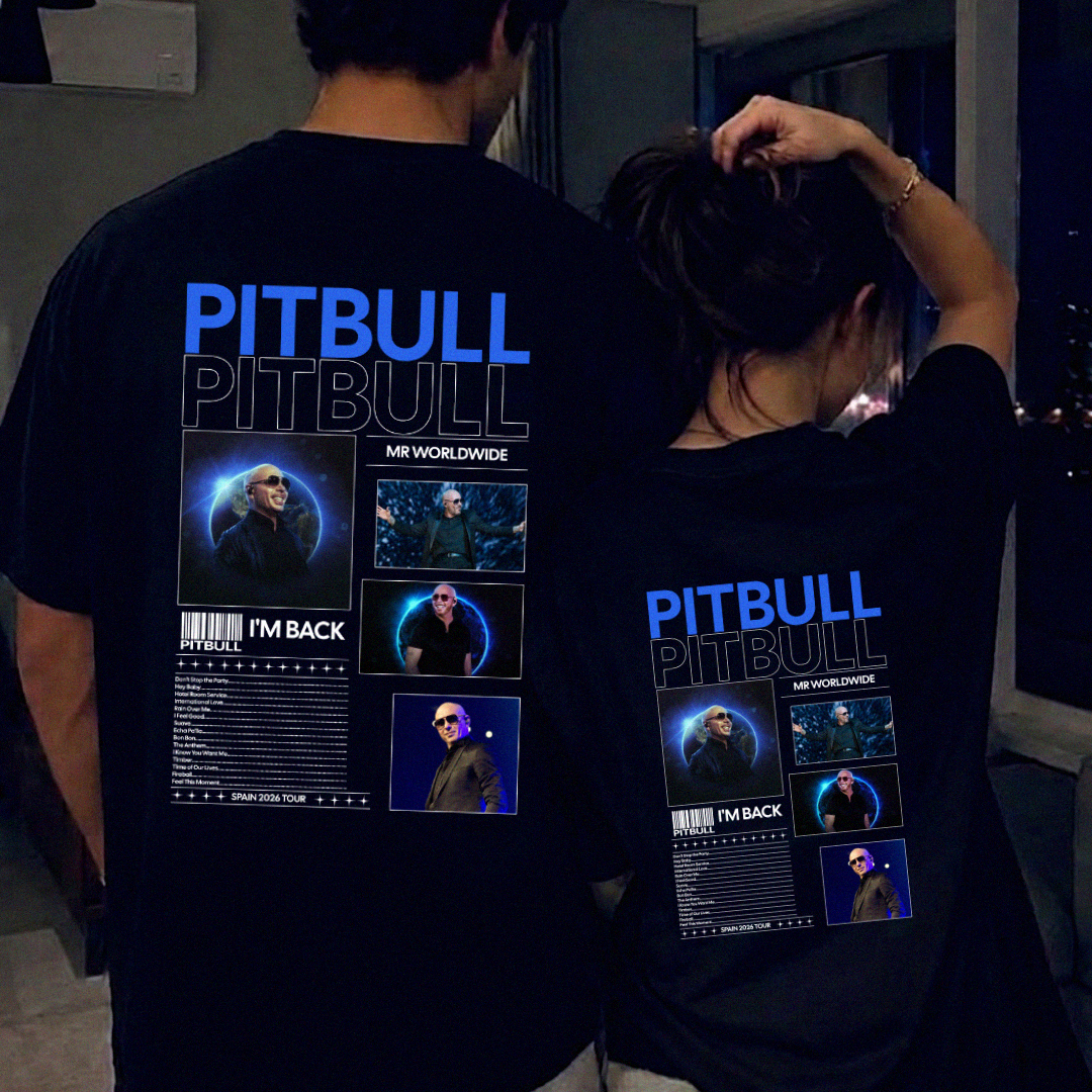 2x1 Camisetas Pitbull Negra | Collage