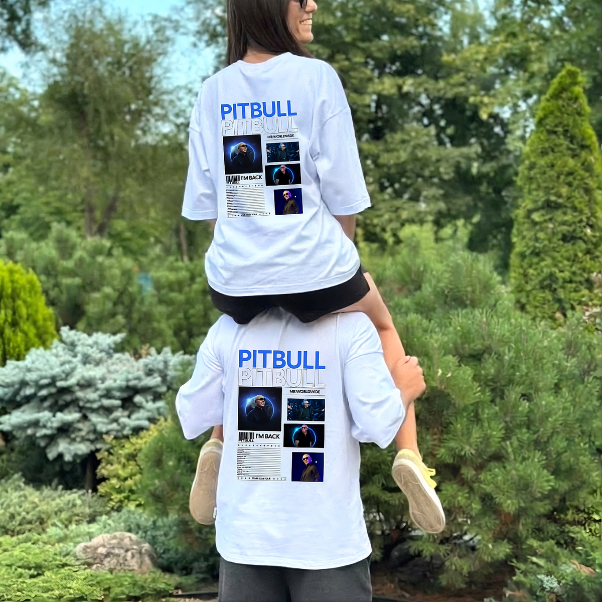2x1 Camisetas Pitbull Blancas | Collage